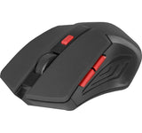 DEFENDER ACCURA MM-275 RF Wireless Optical Mouse - Black/Red