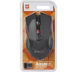 DEFENDER ACCURA MM-275 RF Wireless Optical Mouse - Black/Red