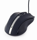 Gembird G-laser Wired USB Mouse - Black (MUS-GU-02)