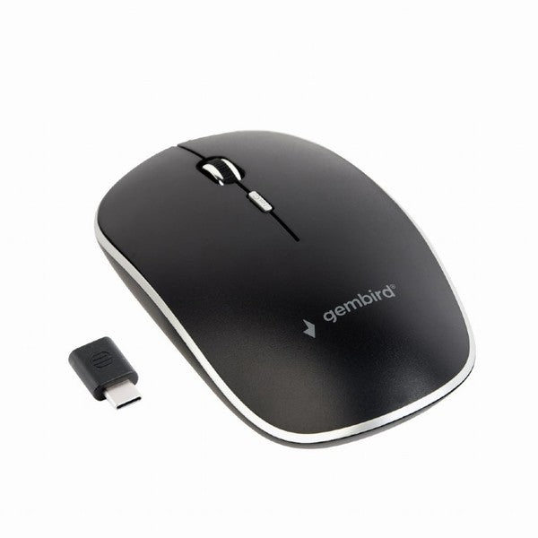 Gembird USB-C Wireless Optical Mouse with Receiver