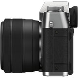 Fujifilm X-T30 II silver system camera with XC 15-45mm lens