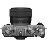 Fujifilm X-T30 II silver system camera with XC 15-45mm lens