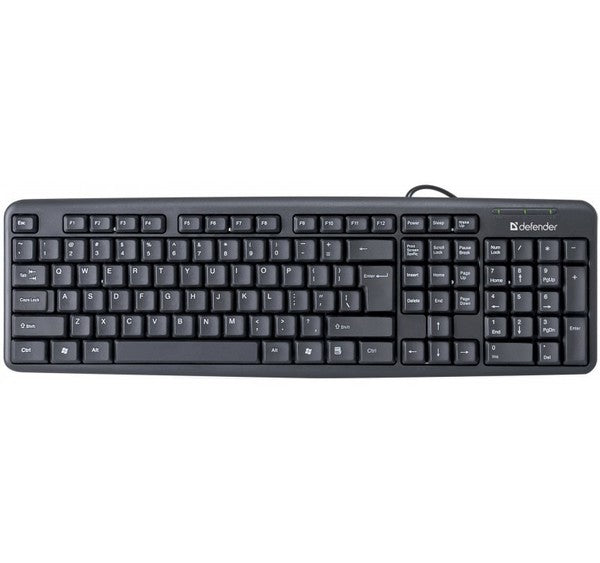 DEFENDER HB-520 Wired Keyboard - Full-Size USB