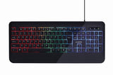 Eltronum KB-MCH-05 Slim Wired Multimedia Keyboard - Black, US Layout
