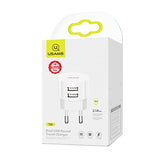 Charger T20 Dual USB 2.1A Wall Charger with USB-C Cable