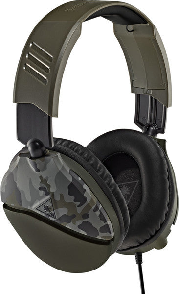Turtle Beach RECON 70 Wired Over-ear Gaming Headphones with Foldable microphone - Green camo - Xbox One/Xbox Series X-S/PS4/PS5/Nintendo Switch/P...