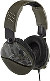 Turtle Beach RECON 70 Wired Over-ear Gaming Headphones with Foldable microphone - Green camo - Xbox One/Xbox Series X-S/PS4/PS5/Nintendo Switch/P...