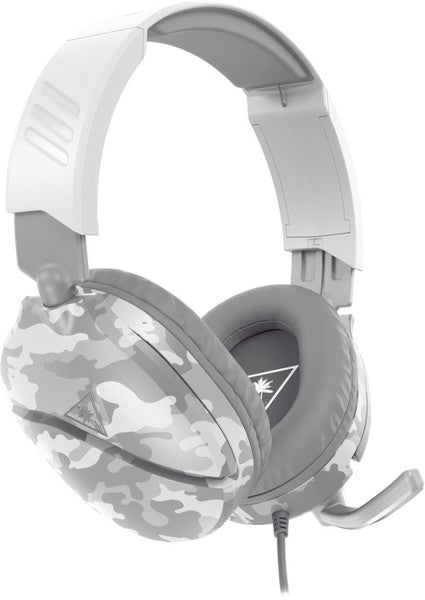 Turtle Beach RECON 70 Wired Over-ear Gaming Headphones with Foldable microphone - White camo - Xbox One/Xbox Series X-S/PS4/PS5/Nintendo Switch/P...