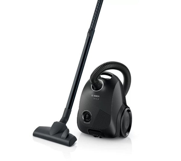 Bosch BGBS2LB1 Bagged Vacuum Cleaner - 600W, 3.5L Dust Capacity - Black