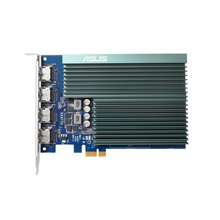 ASUS GT730-4H-SL-2GD5 2GB GDDR5 PCIe 2.0 Graphics Card with 4x HDMI Ports