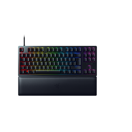 Razer Huntsman V2 Tenkeyless Wired Optical Gaming Keyboard - Linear Red Switch, Nordic Layout, RGB LED