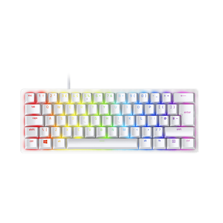 Razer Huntsman Mini 60% Gaming Keyboard - Wired RGB - Cyrillic - Red Switches - Mercury