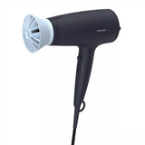 Philips - Hair Dryer - BHD360/20 - 2100 W - Number of temperature settings 6 - Ionic function - Diffuser nozzle - Black/Blue
