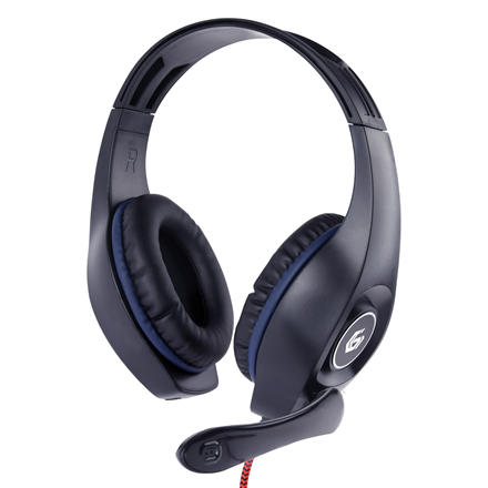 Gembird GHS-05-B Wired Gaming Headset with Microphone - Blue/Black