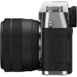 Fujifilm X-T30 II silver system camera with XC 15-45mm lens