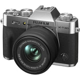 Fujifilm X-T30 II silver system camera with XC 15-45mm lens