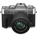 Fujifilm X-T30 II silver system camera with XC 15-45mm lens