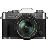Fujifilm X-T30 II silver system camera with 18-55mm lens