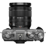 Fujifilm X-T30 II silver system camera with 18-55mm lens