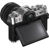 Fujifilm X-T30 II silver system camera with 18-55mm lens