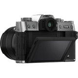 Fujifilm X-T30 II silver system camera with 18-55mm lens