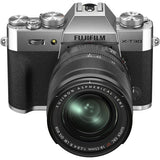 Fujifilm X-T30 II silver system camera with 18-55mm lens