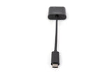 Digitus USB-C Gigabit Ethernet Adapter + PD - DN-3027 - Black