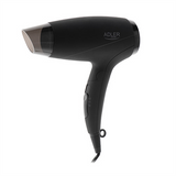 Adler AD 2266 Hair Dryer - 1200W, 2 Temperature Settings - Black