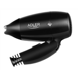 Adler AD 2251 Hair Dryer - 1400W, 2 Temperature Settings - Black