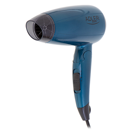 Adler AD 2263 Hair Dryer - 1800W, 2 Temperature Settings - Blue