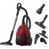Electrolux Pure D8 Bagged Vacuum Cleaner PD82-ANIMA, 600W, 3.5L, Red