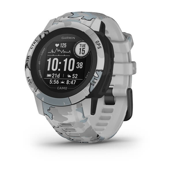 Garmin Instinct 2S Camo Edition GPS Smartwatch (40mm) - Fog Camouflage