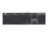 A4Tech KV-300H Wired USB Keyboard - Black (US Layout)