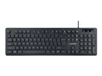 Eltronum "Rainbow" Backlight Multimedia Keyboard - KB-UML-02 - Wired - US Layout - Black