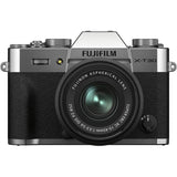 Fujifilm X-T30 II silver system camera with XC 15-45mm lens