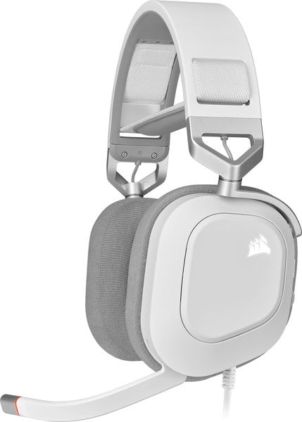 Corsair HS80 RGB USB Wired Gaming Headset - White