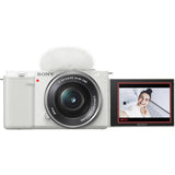 Sony ZV-E10 + 16-50mm OSS (White)