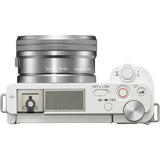 Sony ZV-E10 + 16-50mm OSS (White)