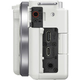 Sony ZV-E10 + 16-50mm OSS (White)