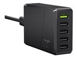GREEN CELL ChargeSource 5 5xUSB 52W Wall Charger with Ultra Charge and Smart Charge