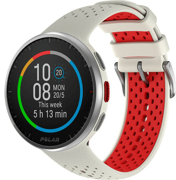Polar Pacer Pro S-L, white/red