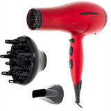 Camry CR 2253 Hair Dryer - 2400W with Diffuser - Red