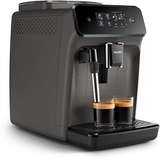 Philips - Espresso Coffee maker Series 1200 - EP1224/00 - Pump pressure 15 bar - Built-in milk frother - Fully automatic - 1500 W - Light Gray