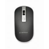 Gembird MUS-4B-06-BS Optical USB Mouse - Black/Silver