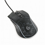 Gembird MUS-6B-GRAFIX-01 USB LED Gaming Mouse - Black