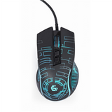 Gembird MUS-6B-GRAFIX-01 USB LED Gaming Mouse - Black