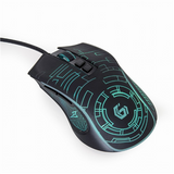 Gembird MUS-6B-GRAFIX-01 USB LED Gaming Mouse - Black