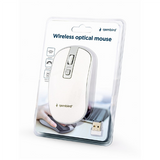 Gembird MUSW-4B-05 Wireless Optical Mouse - White
