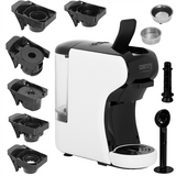 Camry - Multi-capsule Espresso machine - CR 4414 - Pump pressure 19 bar - Ground/Capsule - 1450 W - White/Black