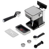 Camry - Espresso and Cappuccino Coffee Machine - CR 4410 - Pump pressure 15 bar - Built-in milk frother - Semi-automatic - 850 W - Black/Stainless steel
